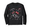 Kuromi US Design Ribbon Long Sleeve T-Shirt