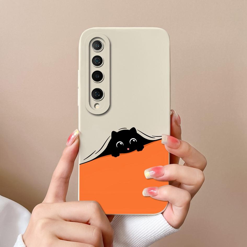 For Xiaomi Mi 10 11 Lite NE 10i 10T 11T 11X Pro Phone Case Cover Small Floral Pattern Shockproof Liquid Soft Silicone Anti Slip For Xiaomi Shell Capas