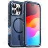 Rugged Armor Case for IPhone 16 15 14 13 12 11 Pro XR Max Plus Magsafe Wireless Charger Heavy Duty Shockproof Anti-Scratch Protective Kickstand Cover