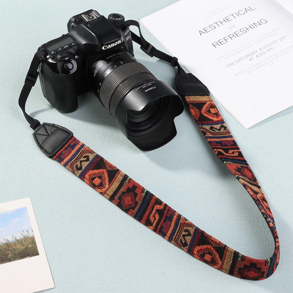 PU Leather Camera Shoulder Band SLR Camera Shoulder Strap Neck Strap DSL/DSLR Camera Strap