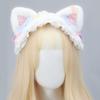 Lace Bear Ear Hair Band Furry Lolita Bandeau Sweet Cat Ears Headband Lolita Accessories