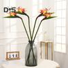 Artificial Flower Lifelike Bird of Paradise Realistic Non Fading And Low Maintenance Home Decoration