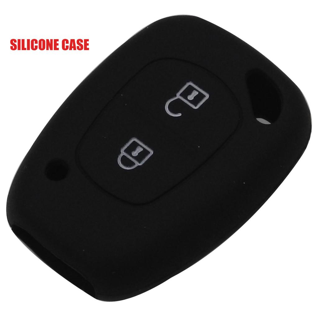 Jingyuqin 2 Button Remote Car Key Shell Cover Fob Case For Vauxhall/Opel Vivaro/ Renault Movano Trafic Renault Kangoo Blank
