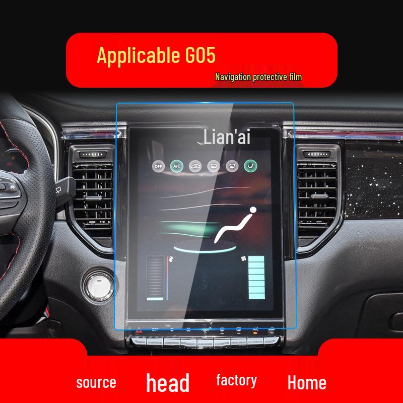 Applicable 23 SWM G01/G05/X7/X3 Navigation Screen & Center Console Tempered Protective Film, Car Accessories