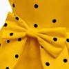 Kids Girls Polka Dot Print Princess Dress Girls Brithday Party Dresses Costume