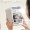 Portable Airs Conditioning Cooling Fan Cooler Humidifie 2 Speed 1800mah Desk Fan USB Mini-Personal Airs Cooler for Room Tent