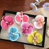 Women's Hair Clip Hairpin Side Clips Butterfly Orchid Flower Shaped Headwear Hair Accessories