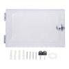 Clear Thermostat Lock Box with Key Maintaining Temperature Precise High Visible Universal Fit