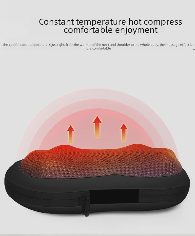 Multi-Function Electric Neck, Shoulder & Back Massager Pillow