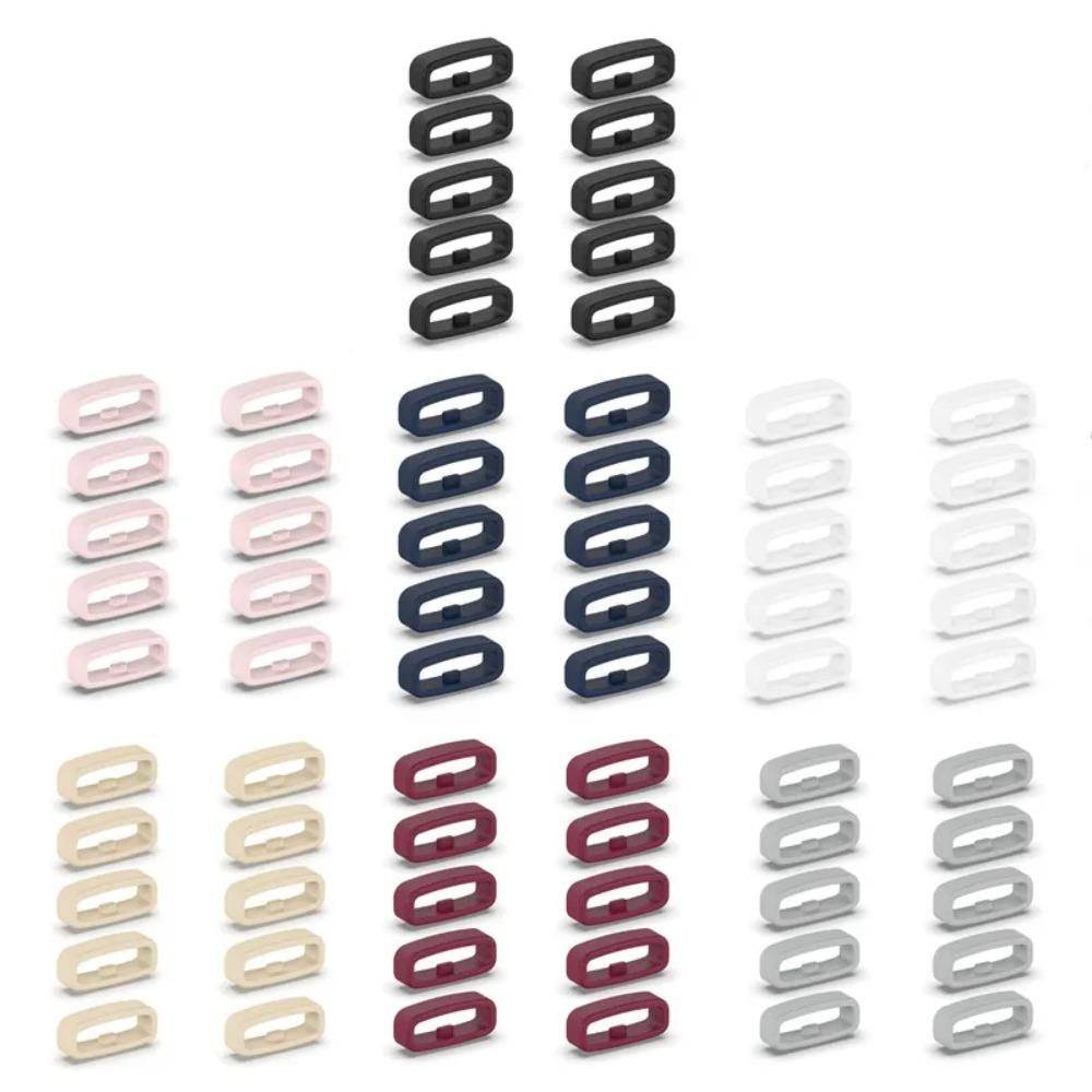 10Pcs 20mm Watch Band Keeper Generic Watch Band Holder Loop Portable Ring Smartwatch Accessories