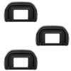 ATAK Canon EF Eyecups with Canon (3-Pack) (Compatible EF)