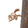Metal Contour Chipmunk Silhouette Garden Stake Make Your Outdoor Spaces Come Alive with This Adorable Metal Chipmunk Silhouette