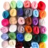 Chain Handmade Felt Needle 25 Colors Needle Felting Kit Wool Felting Tools Diy Sheep Wool Felt Toy