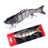 FTK 1 Piece 12.2CM-22G 6 Sections Multi-section Small Fish Bait Swimming Bait Barracuda Bait