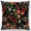 Latest Gorgeous Floral Night Forest Garden Print Throw Pillow Case Home Decor Cushion Covers / Cushion Cover Hogar
