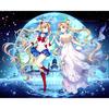 Diamond Embroidery Diamond Painting Sailor Moon Cross Stitch Rhinestone Diamond Mosaic Decoration