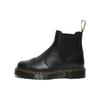 Dr. Martens Leather Comfortable Commuting Short Chelsea Boots Unisex Boots Black 27961001