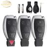 SUPERKEY For Mercedes Benz BGA NEC B C E R S CL GL SL CLK SLK W203 W211 W204 Fob 2/3/4 Buttons Smart Remote Car Key Shell Case
