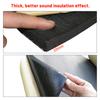 Automotive Insulation Pad Fire-Resistant Rubber Sponge Sound Insulation Pad With Backing Adhesive 200cmx50cmx10mm