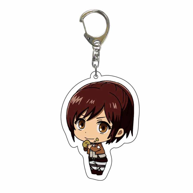 Attack On Titan Acrylic Keychain Pendant - Creative Anime Jewelry Gift
