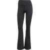 Solid Color High Waist Flared Slim Fit Casual Pants Women Bottoms Black JW7588