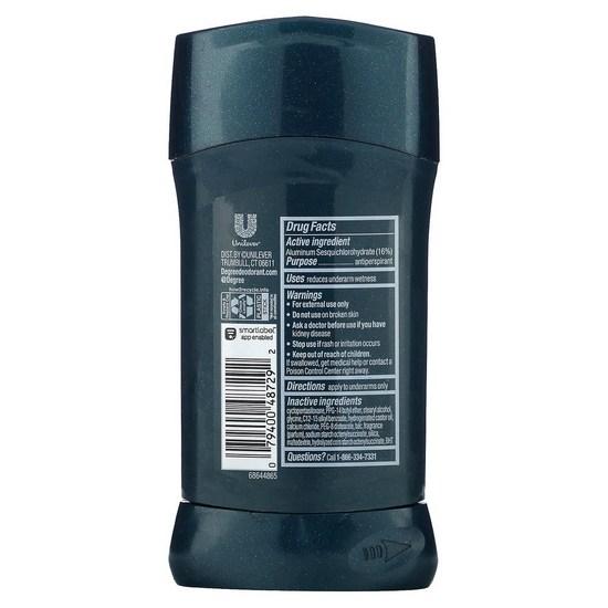 Degree Deodorant 72-hour Lasting Motion Sense Antiperspirant, 1 Unit, 74g