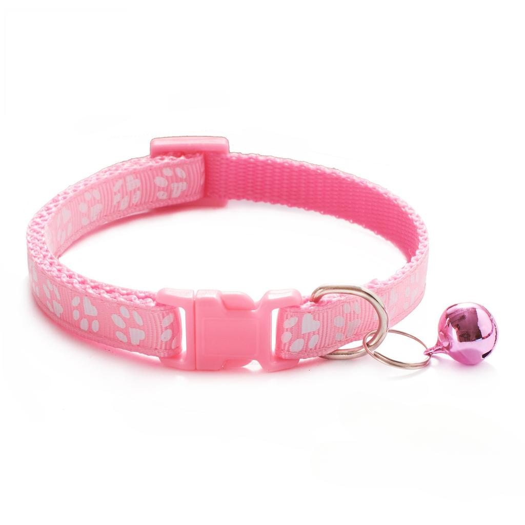 Pet Patch Colorful Bell Cat Buckle Collar