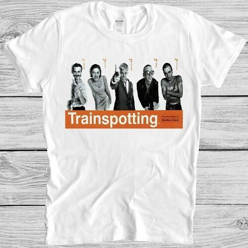 Trainspotting T Shirt Cult 90s Movie Retro Cool Gift Tee M245