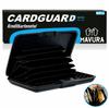 CARDGUARD Credit Card Case Aluminum RFID NFC Mini Black Gift 12 Cards