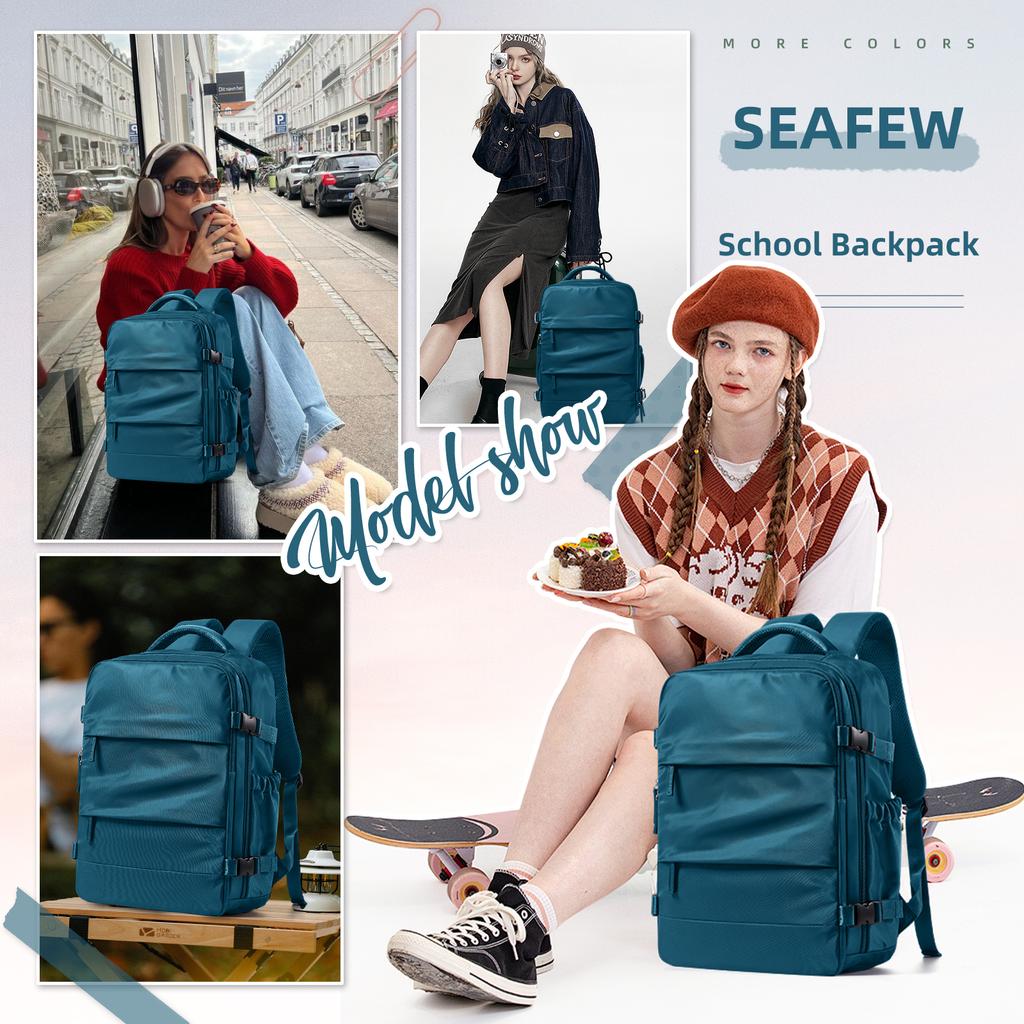 Cabin Backpack 40X30X20 Airplane Travel Backpack Women Men Backpack, Laptop Bag Bookbag Waterproof Shoe Compartment Backpack