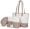 Tote Shoulder Commuting Studs On the School Entrance Birthday [LOVEVOOK] Women's Bag, Bag, Bag, Handbag, Bag, 3-Piece Set, Color-Changing, Bottom, A4,