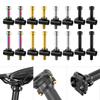 Titanium Alloy Seatpost Screw 5x30/40mm Universals Seatpost Cycling Screws Bicycles Seatpost Clamp Tube Bolt Nut Washer
