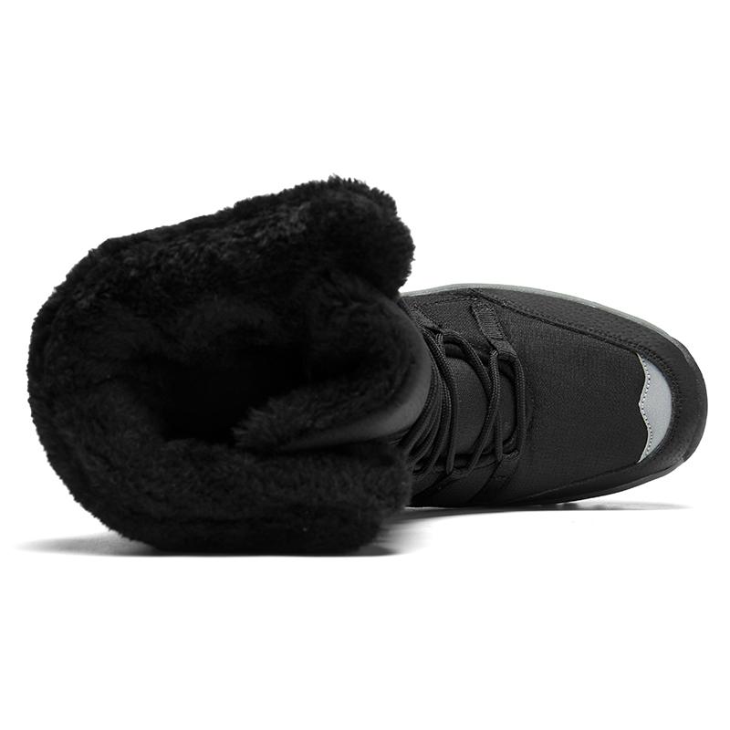 Winter Woman High-Top Outdoor Hiking Boots Women Plush Warm Snow Boots Waterproof Mountain Trekking Shoes Dropshipping