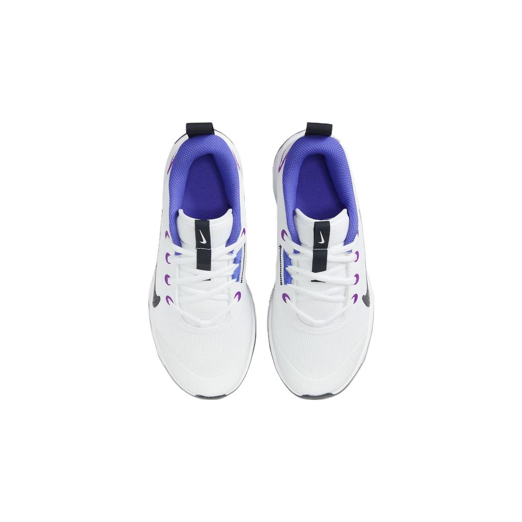 Nike Omni Multi-Court GS White Dark Obsidian Kids Sneakers Light-Ultramarine Fuchsia-Dream DM9027-104