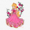 Dress Princess Iron On Heat Transfer Printing Vinyl Patches Sticker for Clothes DIY Appliques Washable Patches