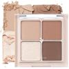 ROM & Bereran Eyes Izu Palette, N01 Dried Willow Flowers, 1 Korean Popular Cosmetics