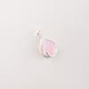 Rose Chalcedony Gemstone Zircon Pendant 925 Sterling Silver Jewelry Tiny Pendant CZP-7-7