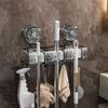 Wall Mount Mop Gripper Broom Holder Strong Load-Bearing Simple Installation Anti-Slip Mop Handle
