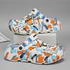 New Graffiti Clogs Man Comfort Men's Summer Sandals Outdoor Non-Slip Platform Sandals for Man Beach Slippers Sandalias Hombre