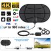 980 Miles 4K Digital HDTV Indoor  Antenna with Signal Enhancement TV Broadcasting DTB-T2