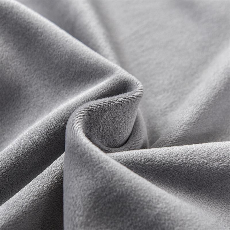 Velvet Rectangle Stretch Footrest Covers Elastic Ottoman Cover Spandex Stool Slipcover Ottoman Footstool Furniture Protector