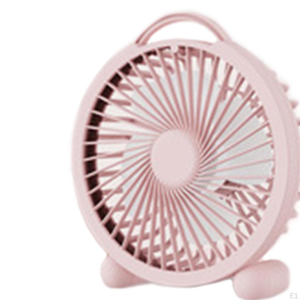 Desk Fan Air Cooling Decor Versatile Modern Lightweight Portable Personal Tabletop for Office