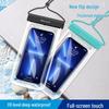 Waterproof TPU Touchscreen Phone Pouch - Dustproof, Transparent Diving Case