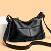 New Fashion Shoulder Bag Trend PU Leather Messenger Handbags Solid Color Leisure Travel Crossbody Bags For Women’s Shopping Bag