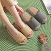 Women Men 2024 New Linen Slippers Cotton and Hemp Women's Thick Soled Fabric Sweat Non-slip Breathable Spring Summer Autumn