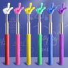 Retractable Teacher Pointer Finger Design Stainlesssteel Telescopic School Teaching Pointer Stick Teacher Supplies For Classroom