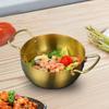 Cooking Pot Korean Ramen Noodle Heat Resistant Handle Soup Instant for Restaurant