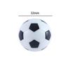 Black&White Durable Adult Mini Student Table Soccer Replacement Balls Football Tabletop Game
