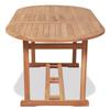 VidaXL Table de jardin 180x90x75 cm Bois de teck solide