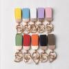 Cute Small Keychains for Women Rose Golden Metal Ring Clasp Keychain with Mini Screwdriver Bag Decoration Pendant